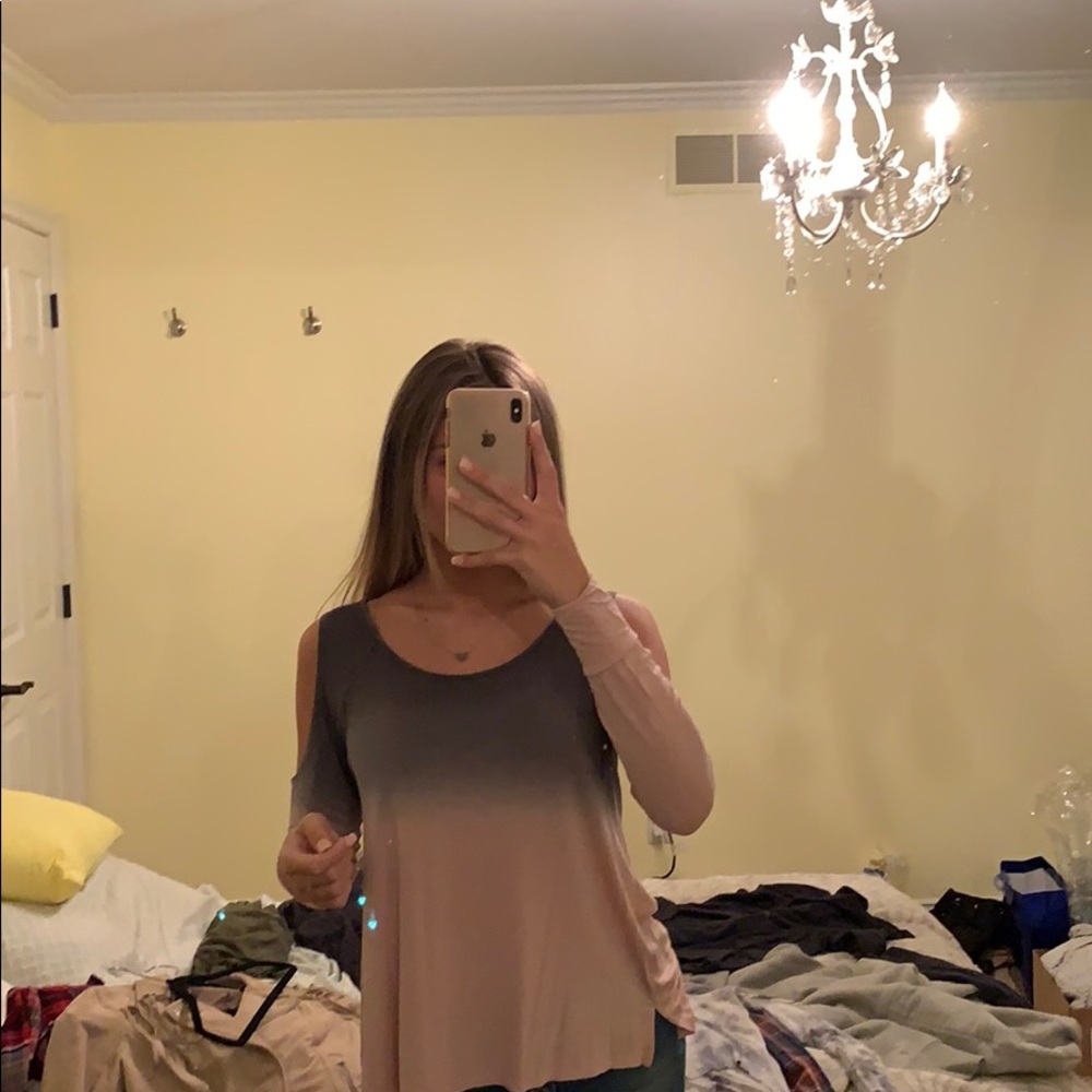 light weight long sleeve w cut-outs